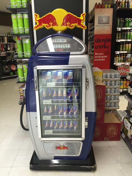 Conseil marketing - Frigo RedBull MPH Factory